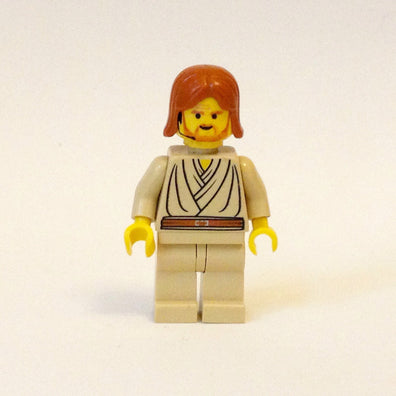LEGO Minifigure -- Obi-Wan Kenobi (Young with Dark Orange Hair and Headset)-Star Wars / Star Wars Episode 2 -- SW055 -- Creative Brick Builders